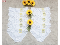 QUẦN LÓT NỮ SAKI 212 - BLOCK 10 CÁI - MÀU TRẮNG